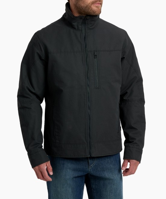 KUHL Burr Jacket Lined Onyx  Front