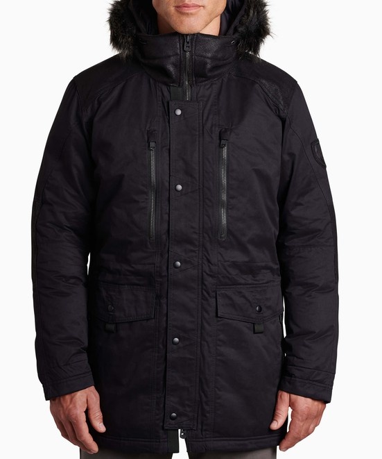 KUHL M's Arktik Down Parka Blackout Front