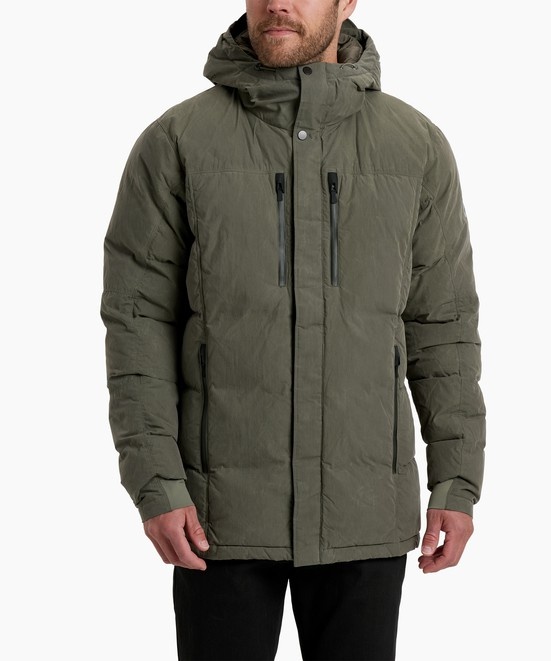 KUHL M's Wyldefire Parka Vintage Olive Front