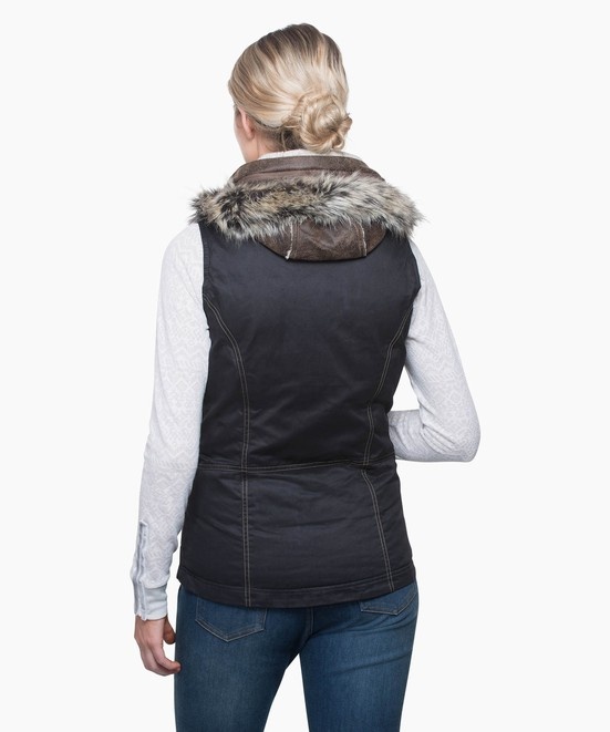 KUHL W's Arktik Down Vest Raven Back