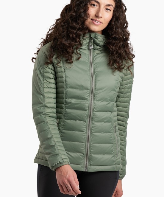 KUHL W's Spyfire Hoody Soft Pine Front