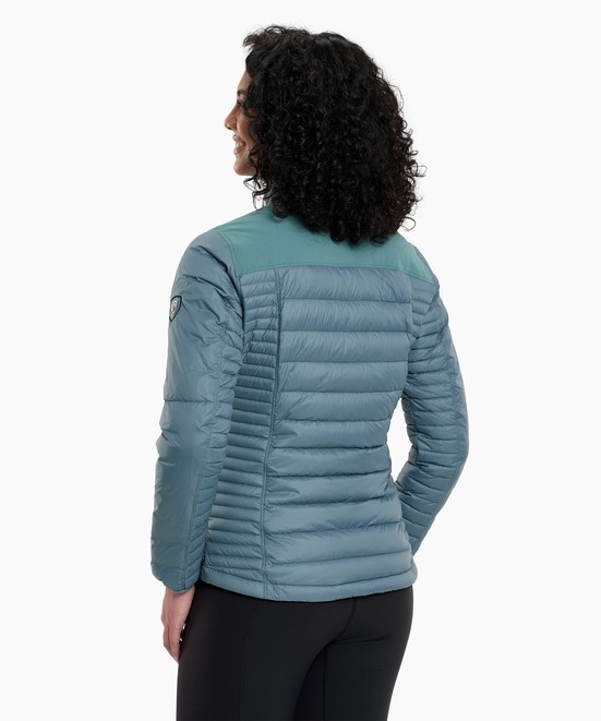 KUHL W's Spyfire Jacket Mineral Blue  Back