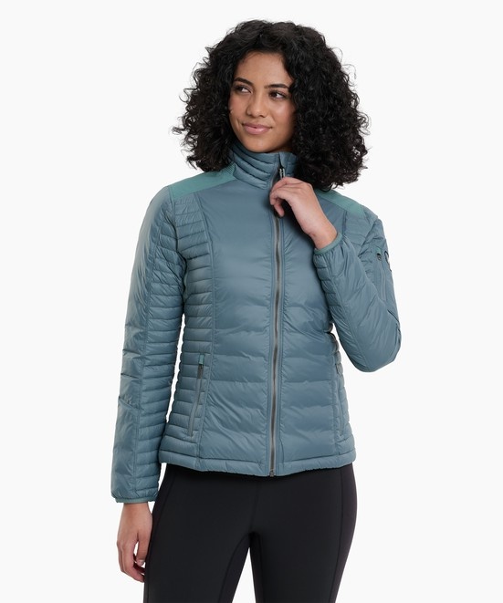 KUHL W's Spyfire Jacket Mineral Blue  Front