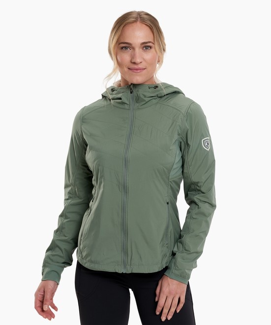 KUHL W's The One Hoody Soft Pine Front