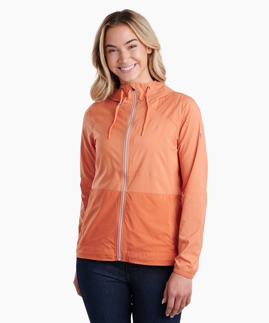 KUHL W's Eskape Jacket Canyon Coral Front