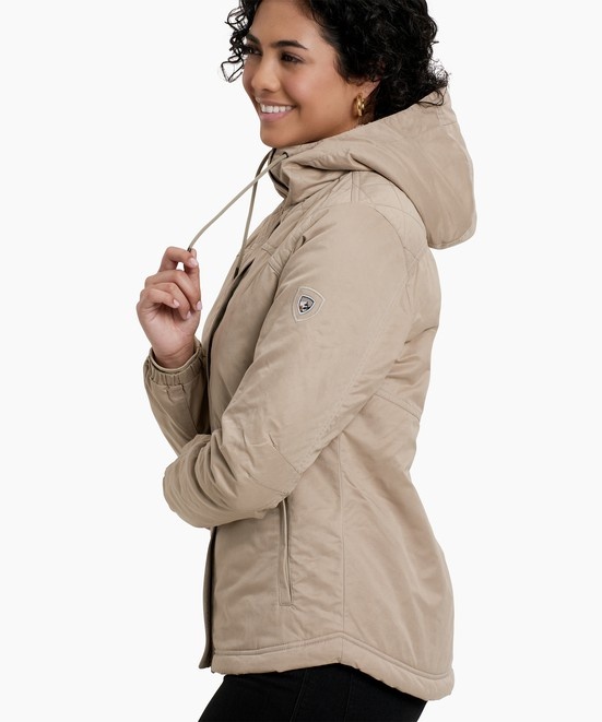 KUHL W's Celeste Lined Hoody Silverstone Side