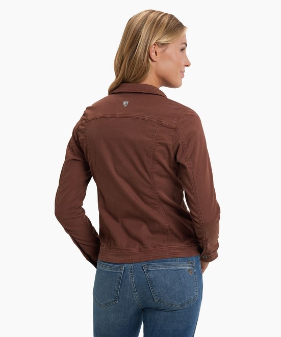 KUHL W's Kultivatr Jacket Mocha Back