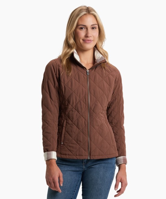 KUHL W's Stunnr Insulated Jacket Mocha Front