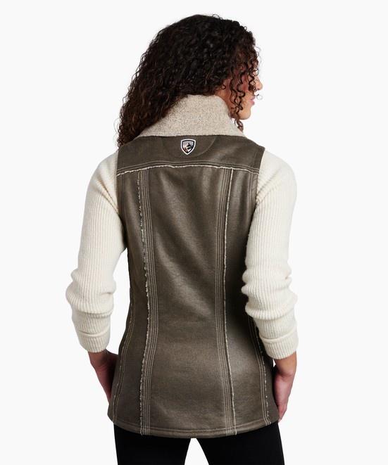 KUHL W's Dani Sherpa Vest Woodland Back