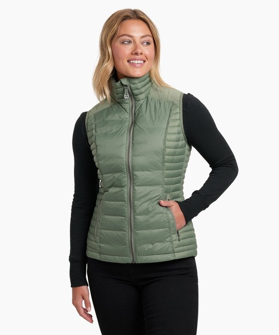 KUHL W's Spyfire Vest Soft Pine Front