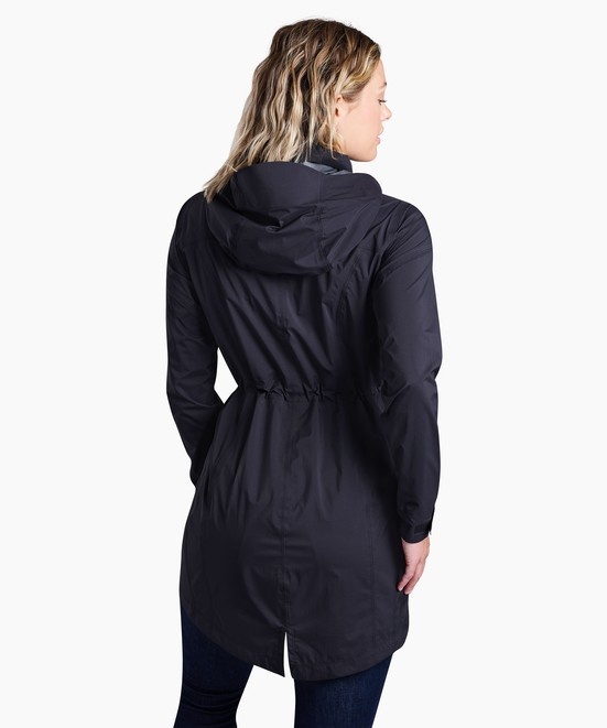 KUHL W's Jetstream Trench Black Back