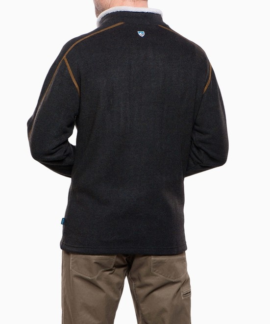 KUHL Europa 1/4 Zip Charcoal Back