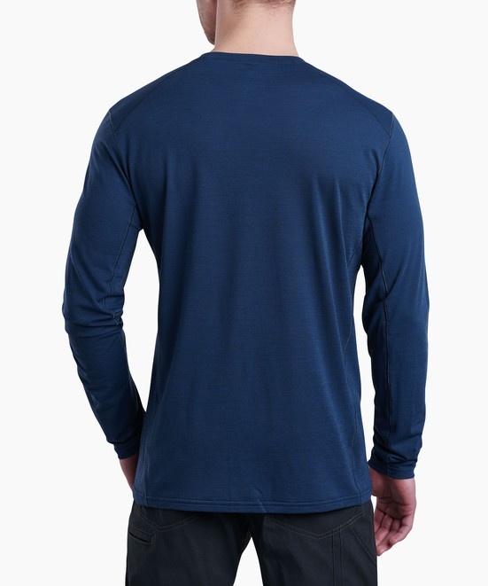 KUHL M's Valiant LS Pirate Blue Back