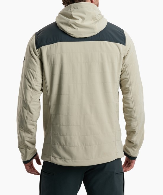 KUHL M's Aero Fleece Pullover Elm / Onyx Back