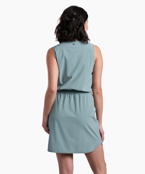 KUHL Vantage Dress Eucalyptus Back