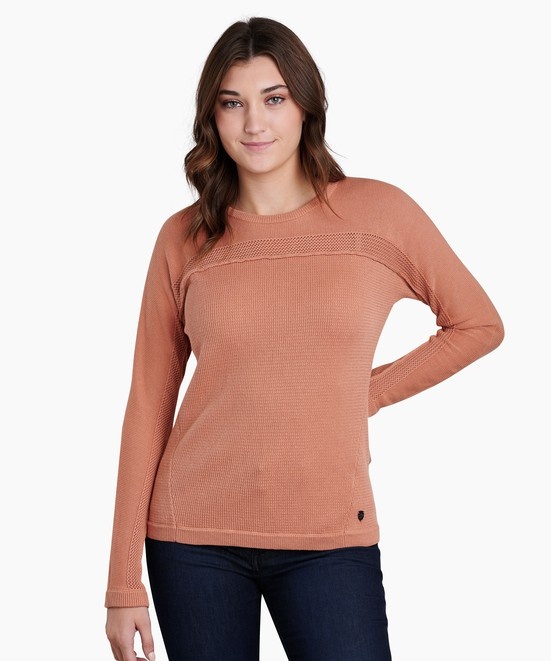 KUHL Kosta Sweater Sandstone Front