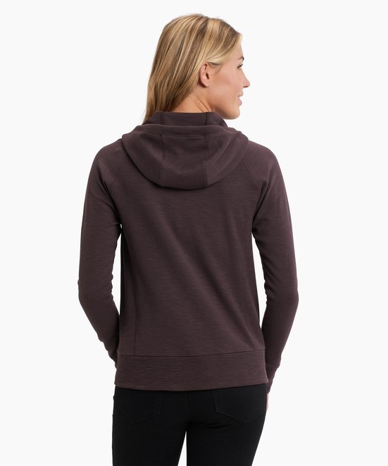 KUHL Lola FZ Hoody Ganache Back