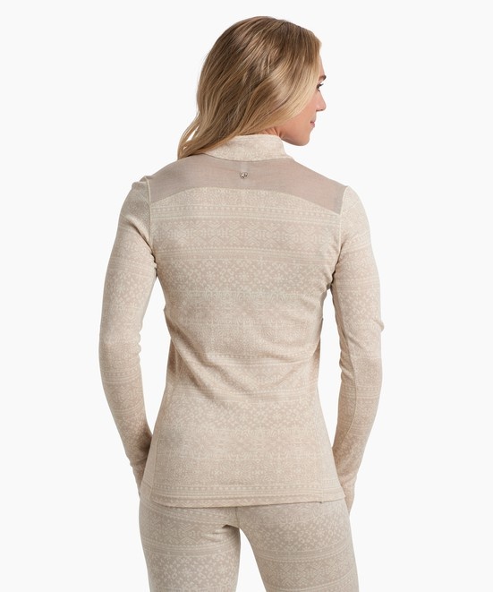 KUHL Kaskade Zip Neck Silverstone Back