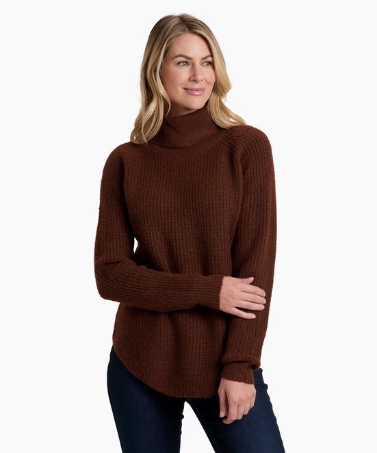 KUHL Sienna Sweater Mocha Front