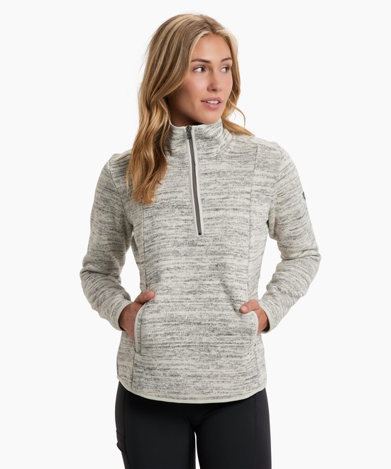 KUHL Ascendyr 1/4 Zip Ash Front