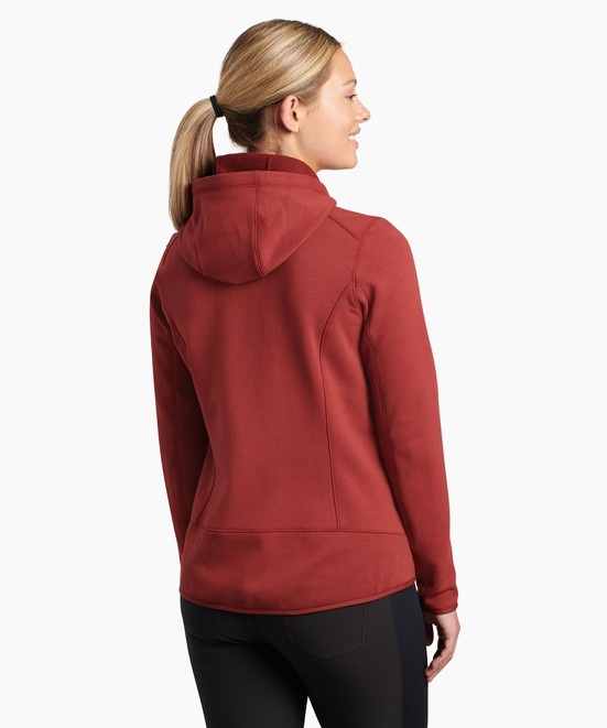 KUHL W's Spekter FZ Hoody Cayenne Back