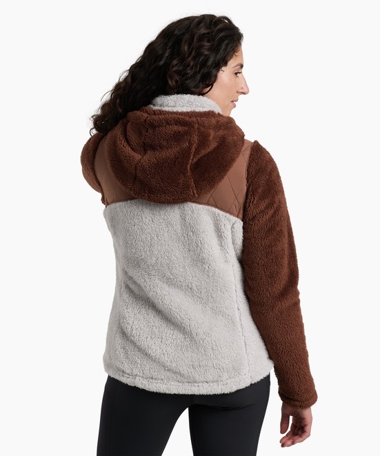 KUHL Prima Flight Hoody Mocha Back