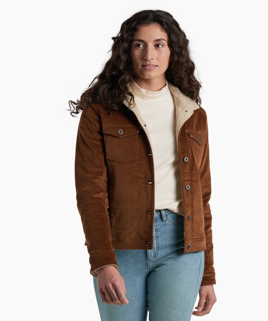 KUHL Astrid Lined Jacket Nutmeg Front