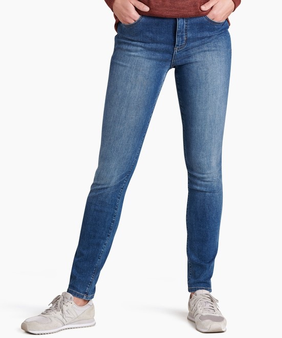 KUHL 9 Kontour Flex Denim Skinny Vintage Blue Front