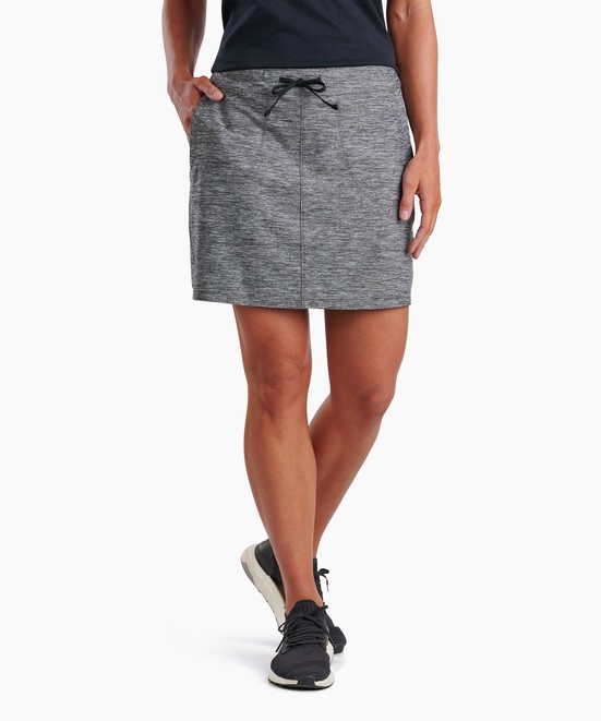 KUHL W's Revivr Skort Grey Heather Front