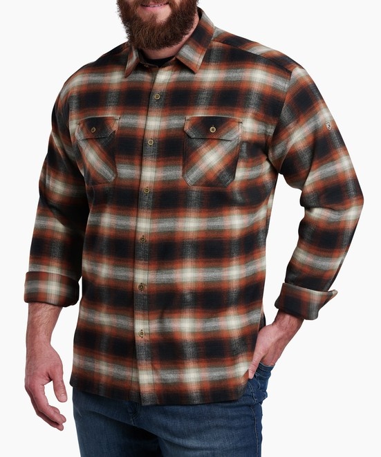 KUHL Dillingr Flannel LS Redrock Falls Front