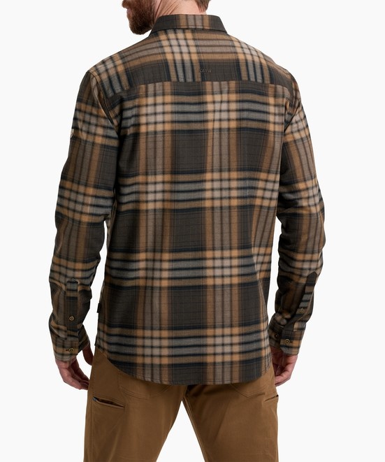 KUHL Fugitive Flannel LS Desert Night Back