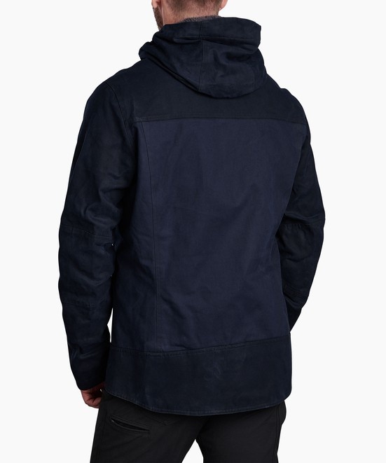 KUHL M's Law Fleece Lined Hoody Black N Blue