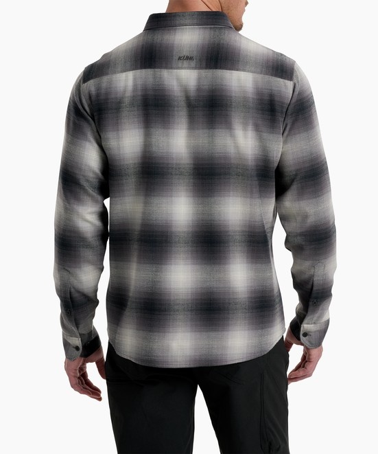 KUHL Law Flannel LS Iron Mountain Back