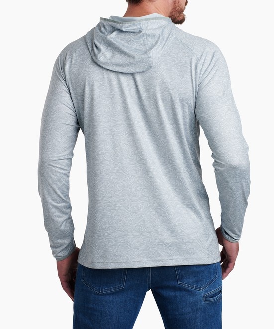 KUHL AirKuhl Hoody Printed Harbor Grey Back