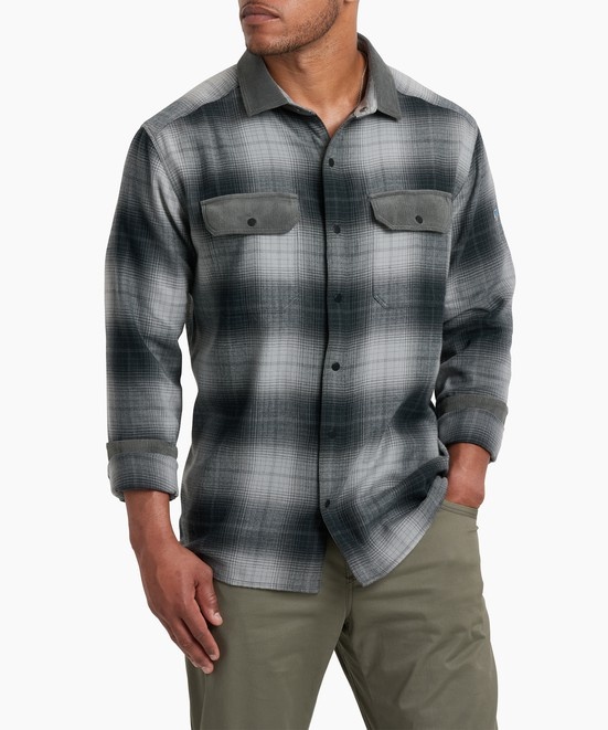 KUHL Khaos Flannel Iron Mountain Front