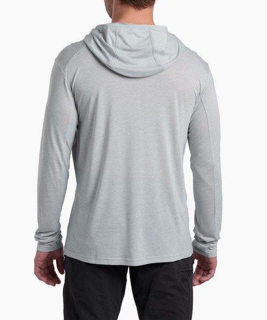 KUHL Acceleratr Hoody Pebble Gray Back