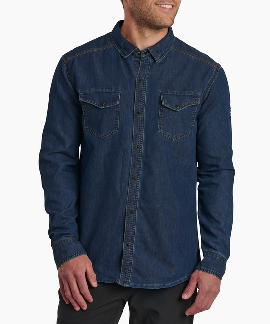 KUHL Desperado LS Vintage Blue Front