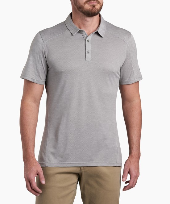 KUHL KUHL Engineered Polo Cloud Gray Front