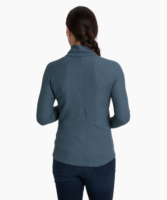 KUHL Petra Turtleneck Mineral Blue  Back