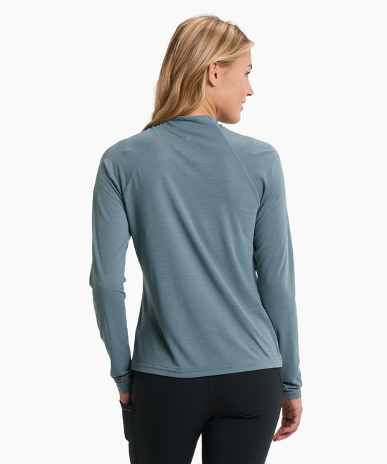 KUHL Agility Pullover Mineral Blue  Back