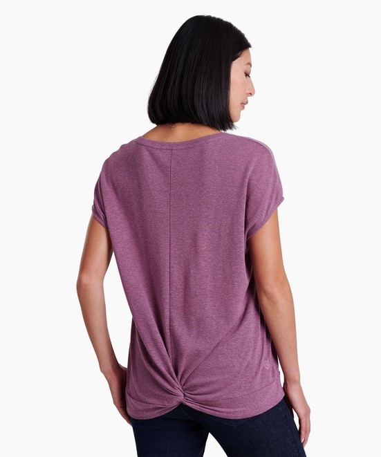 KUHL Brisa Twist SS Mauve Back