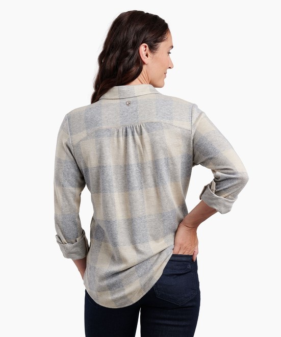 KUHL W's Innovatr Knit Flannel Oatmeal Back