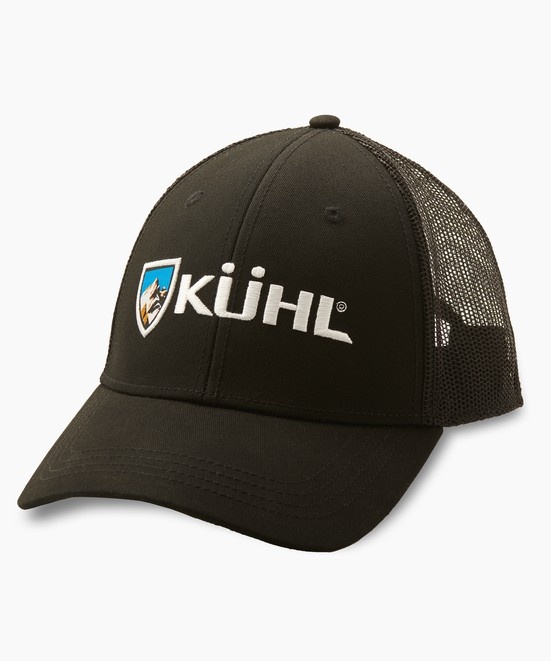 KUHL Ikonik Cap Pirate Black Front