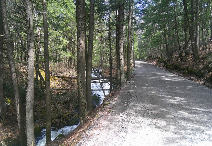 gravel biking with bob olden - a photo of gravel biking road