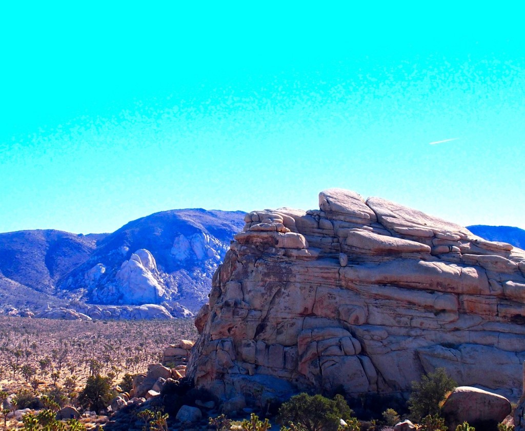 The unreal sprawling rocks of Joshua Tree