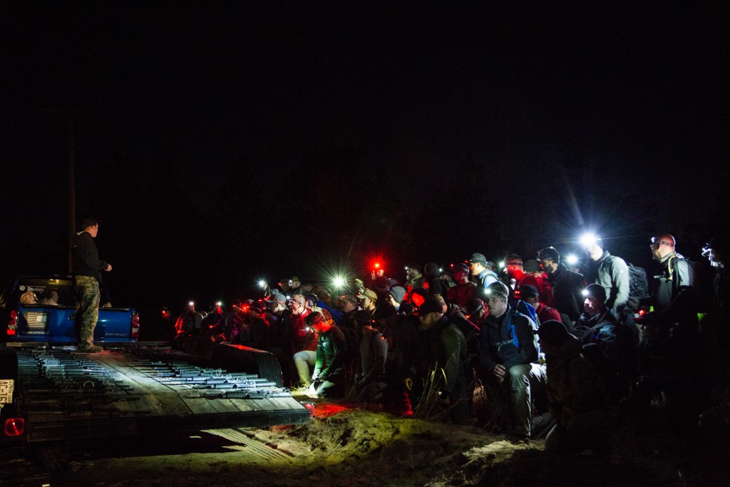 Initial Briefing at the Star Course - Camp Mackall - Fort Bragg, NC