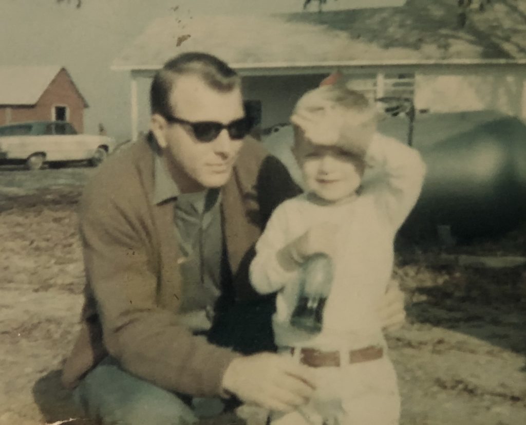 Purpose of life - A photo of a boy and his father.