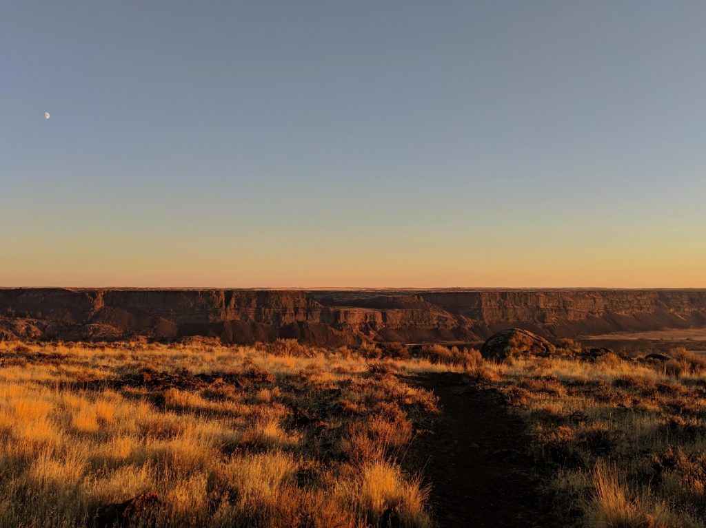 Moonrise SteamboatRock