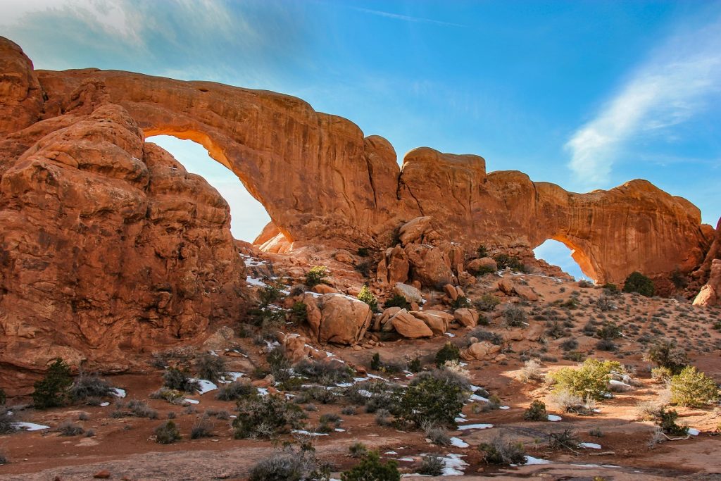 red rock formations during daytime