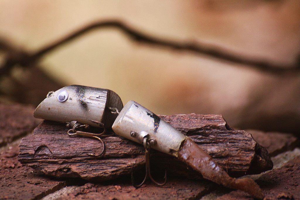 wooden fishing lure